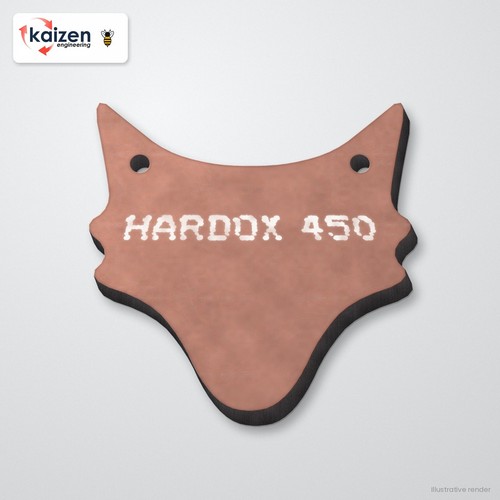 Genuine hardox 450 - 450, fox