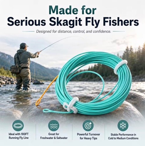 Fly fishing line - -, floating