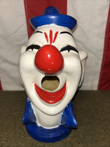 Vintage 1971 clown head water - vintage,