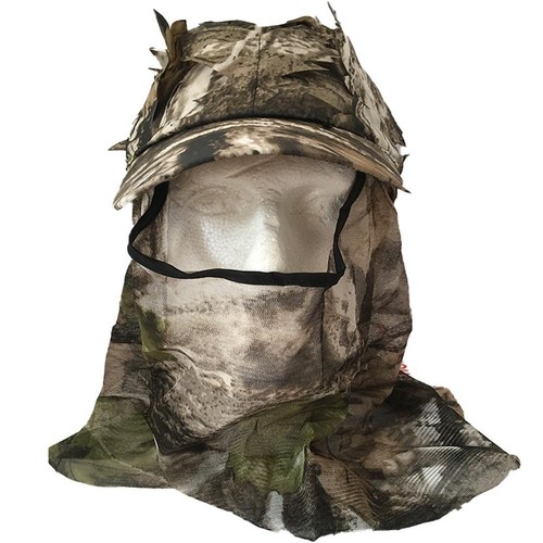Camo veil cap face - camo,